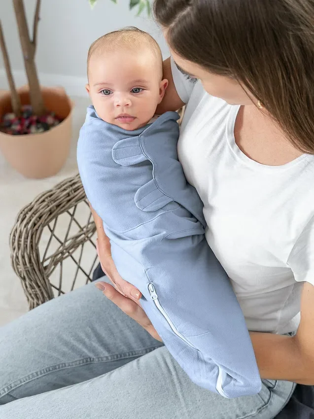 Comfy Cubs Easy Swaddle Blankets with Zipper