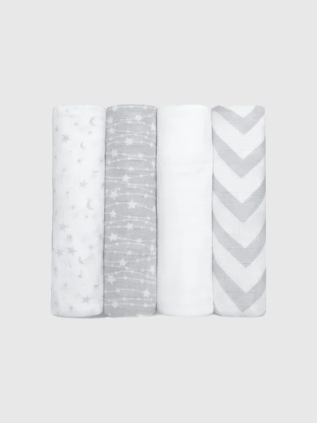 Comfy Cubs Muslin Swaddle Blankets