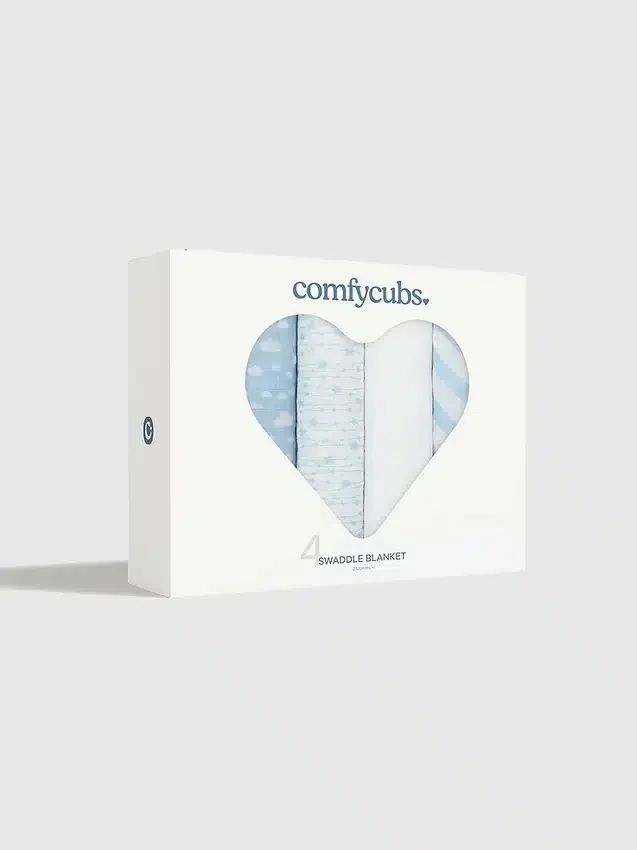 Comfy Cubs Muslin Swaddle Blankets