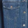 Contoured Longline Denim Jacket