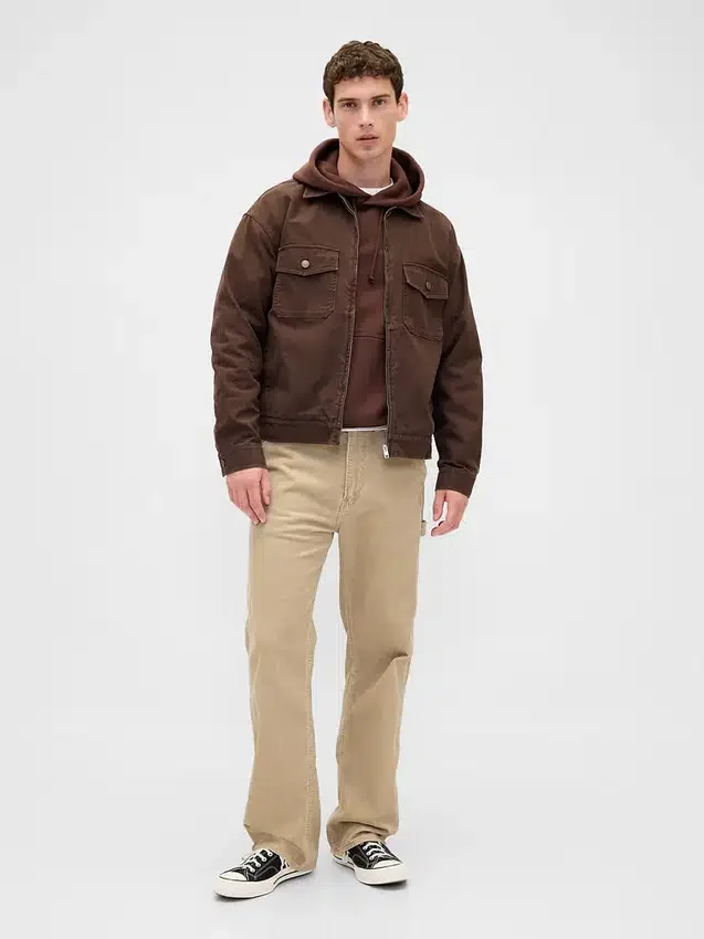 Corduroy '90S Loose Carpenter Pants