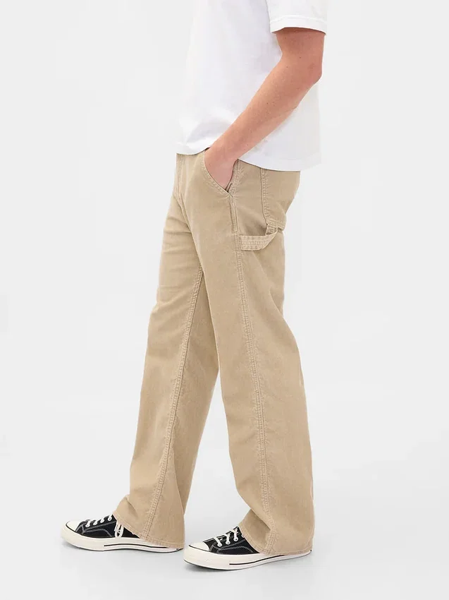 Corduroy '90S Loose Carpenter Pants