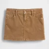 Corduroy Mini Skirt