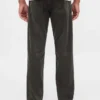 Corduroy Relaxed Straight Pants