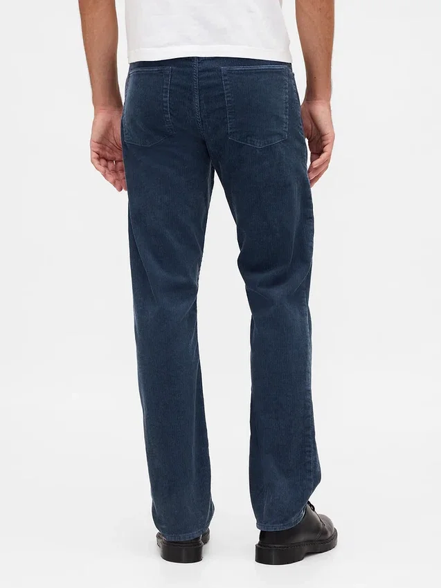 Corduroy Relaxed Straight Pants