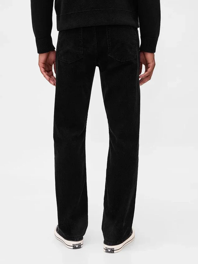 Corduroy Relaxed Straight Pants