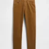 Corduroy Relaxed Straight Pants