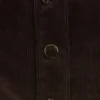 Corduroy Strapless Crop Vest