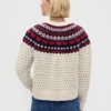 Cotton-Blend Raglan Crewneck Sweater