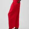 Cotton Gauze Easy Barrel Pants