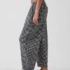 Cotton Gauze Easy Barrel Pants