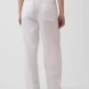 Cotton Gauze Easy Barrel Pants