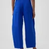 Cotton Gauze Easy Barrel Pants
