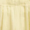 Cotton Gauze Easy Barrel Pants