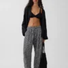 Cotton Gauze Easy Barrel Pants