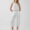 Cotton Gauze Easy Culotte Pants