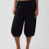 Cotton Gauze Easy Culotte Pants