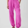 Cotton Gauze Easy Joggers