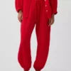 Cotton Gauze Easy Joggers