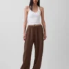 Cotton Gauze Easy Joggers