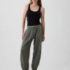 Cotton Gauze Easy Joggers