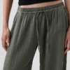 Cotton Gauze Easy Joggers
