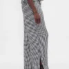 Cotton Gauze Easy Split-Hem Pants