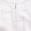 Cotton Gauze Racer Shell Tank Top