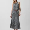 Cotton Gauze Tiered Easy Maxi Skirt