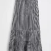 Cotton Gauze Tiered Easy Maxi Skirt