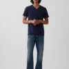 Cotton Jersey V-Neck T-Shirt