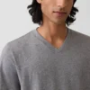 Cotton Jersey V-Neck T-Shirt