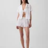 Crinkle Gauze Pj Shorts