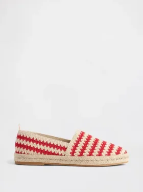 Crochet Espadrille Flats
