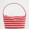 Crochet Stripe Mini Bag