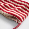 Crochet Stripe Mini Bag