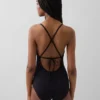 Cross-Back One-Piece Swimsuit
