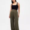 Curvy 365 High Rise Pleated Trousers