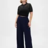 Curvy 365 High Rise Pleated Trousers