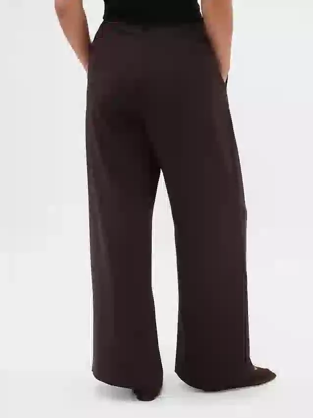 Curvy 365 High Rise Pleated Trousers