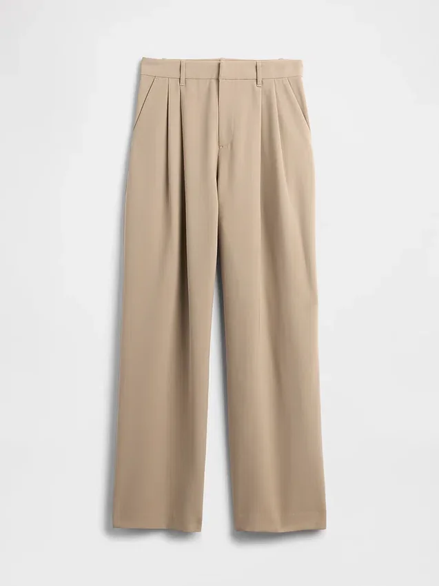 Curvy 365 High Rise Pleated Trousers