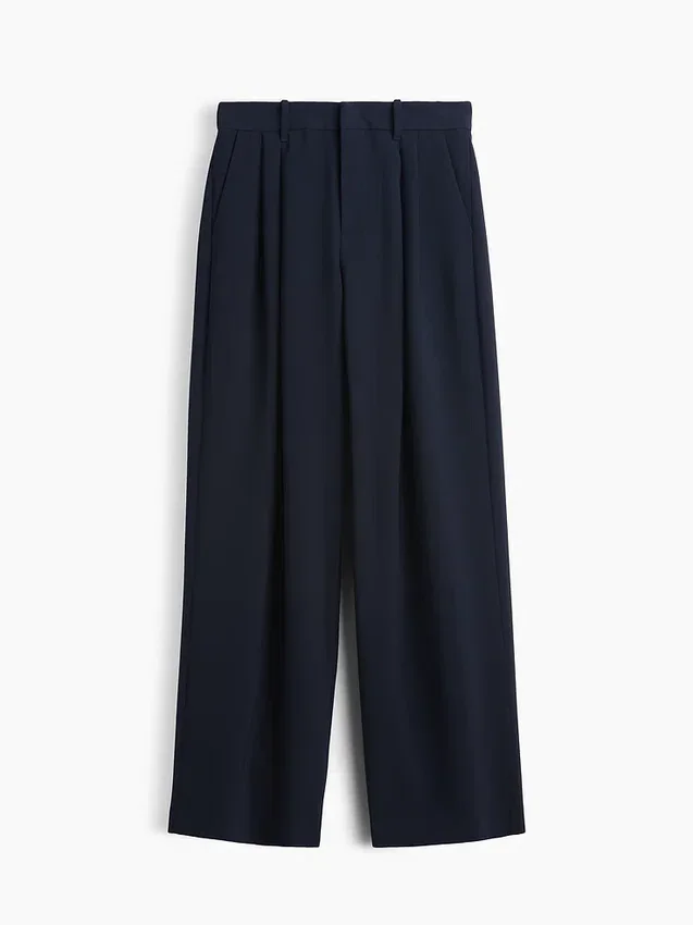 Curvy 365 High Rise Pleated Trousers