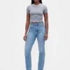 Curvy High Rise '90S Slim Straight Jeans
