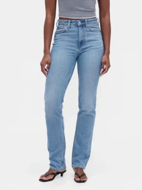 Curvy High Rise ’90S Slim Straight Jeans