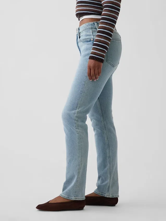 Curvy High Rise '90S Slim Straight Jeans