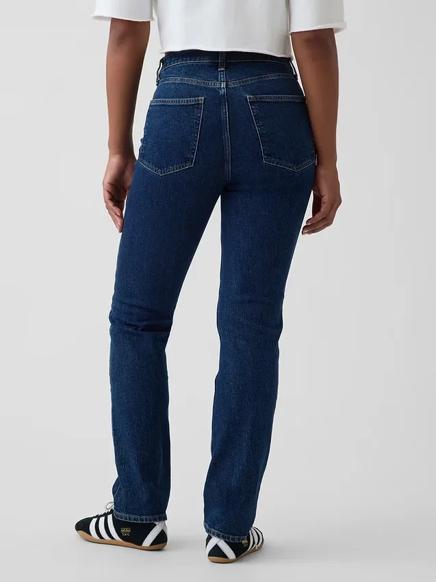Curvy High Rise '90S Slim Straight Jeans
