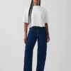Curvy High Rise Barrel Jeans