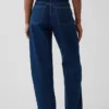 Curvy High Rise Barrel Jeans