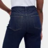 Curvy High Rise Stride Wide-Leg Jeans