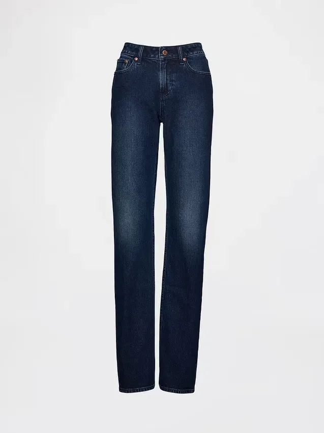 Curvy Low Rise '90S Slim Straight Jeans
